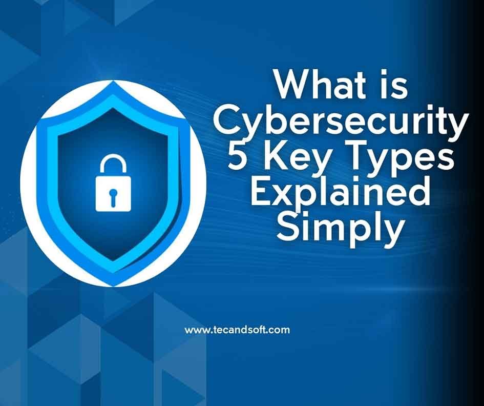 What is Cybersecurity 5 Key Types Explained Simply
